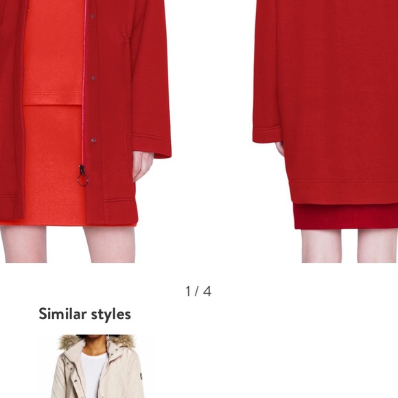 Akris Punto Hooded Jersey Parka - Picture 5 of 16